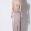 CHAMPAGNE SATIN LOUNGE DRESS1